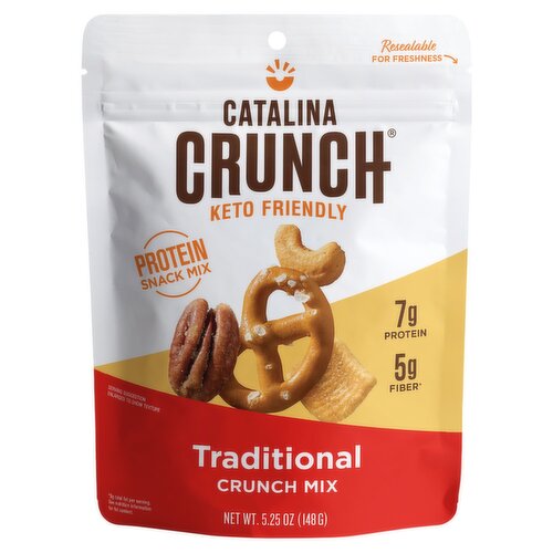 Catalina Crunch Traditional Crunch Protein Snack Mix, 5.25 oz