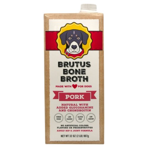 Brutus Broth Pork Bone Broth, 32 oz