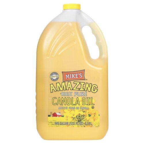 Mike's Amazing 100% Pure Canola Oil, 128 fl oz