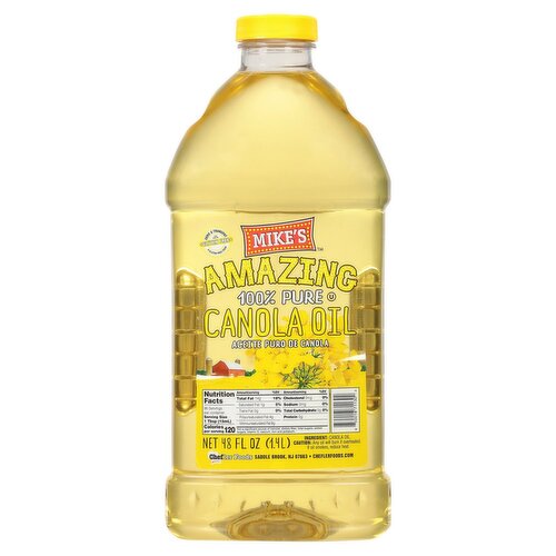 Mike's Amazing 100% Pure Canola Oil, 48 fl oz