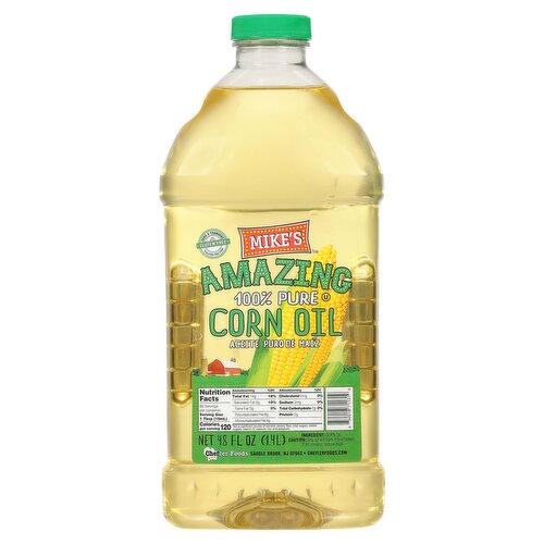 Mike's Amazing 100% Pure Corn Oil, 48 fl oz