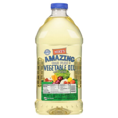 Mike's Amazing 100% Pure Vegetable Oil, 48 fl oz