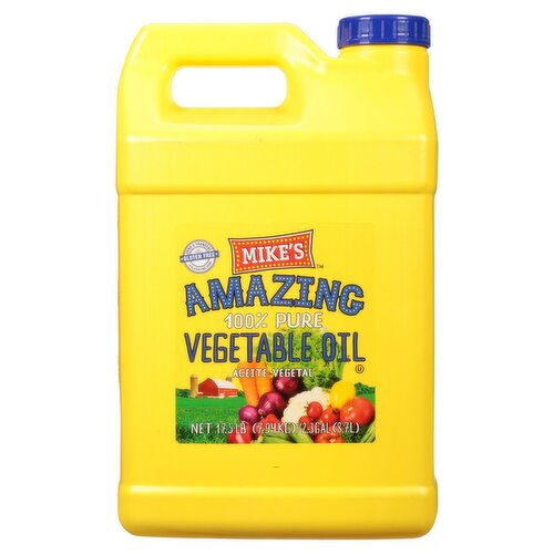 Mike's Amazing 100% Pure Vegetable Oil, 17.5 lb