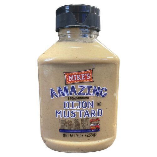 Mikes Amazing Stoneground Dijon Mustard, 9 oz