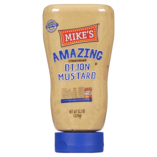 Mike's Amazing Stoneground Dijon Mustard, 12.5 oz