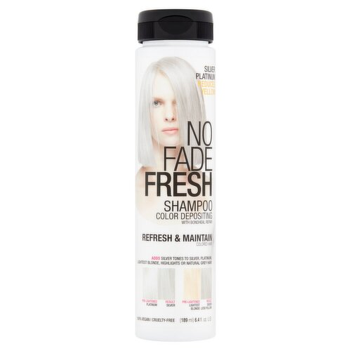 No Fade Fresh Silver Platinum Color Depositing Shampoo, 6.4 fl oz