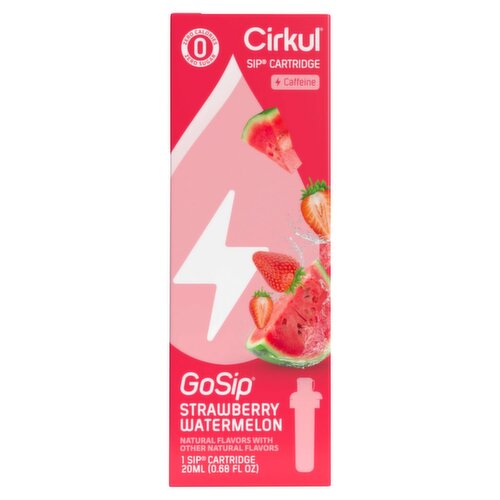 Cirkul GoSip Strawberry Watermelon Sip Cartridge, 1 count, 0.68 fl oz