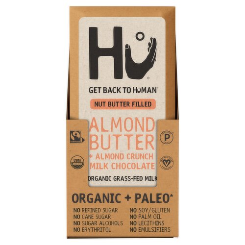 Hu Almond Butter + Almond Crunch Milk Chocolate, 2.1 oz