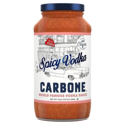 Carbone World Famous Spicy Vodka Sauce, 24 oz