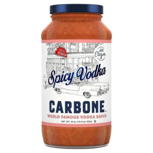 Carbone World Famous Spicy Vodka Sauce, 24 oz