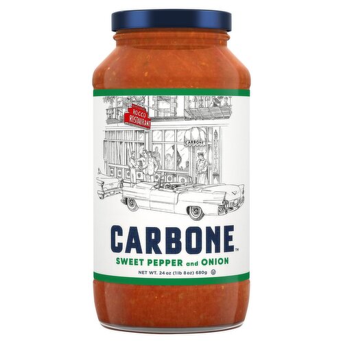 Carbone Sweet Pepper and Onion Sauce, 24 oz