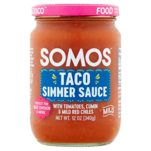 Somos Taco Simmer Sauce, 12 oz