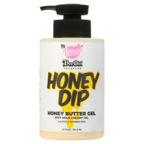 The Doux Bee Girl Collection Soft Hold Honey Dip Butter Creamy Gel, 12 fl oz