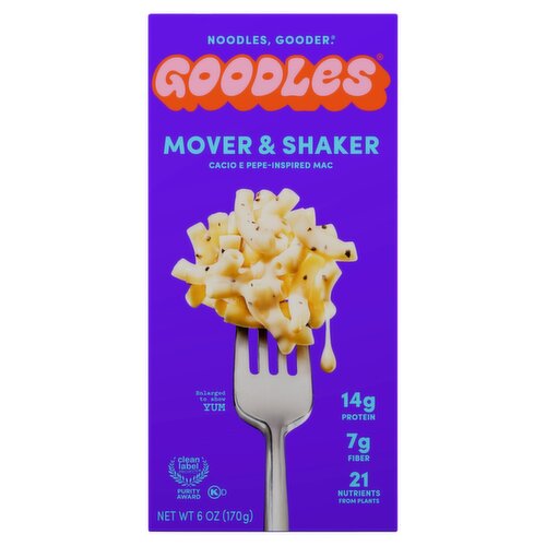 Goodles Mover & Shaker Cacio E Pepe-Inspired Mac, 6 oz