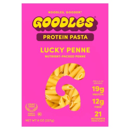 Goodles Lucky Nutrient-Packed Penne Protein Pasta, 8 oz