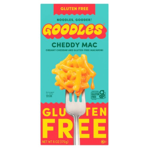 Goodles Cheddy Mac Creamy Cheddar and Gluten-Free Macaroni, 6 oz