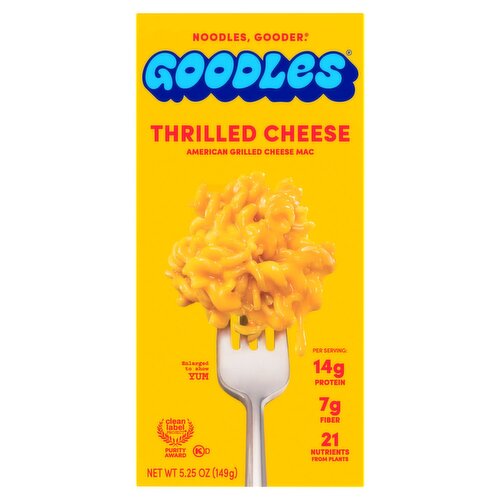 Goodles Thrilled Cheese American Grilled Cheese Mac, 5.25 oz