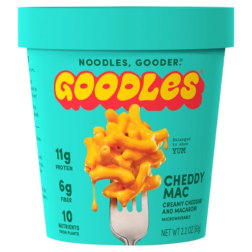 Goodles Cheddy Mac Creamy Cheddar and Macaroni, 2.2 oz
