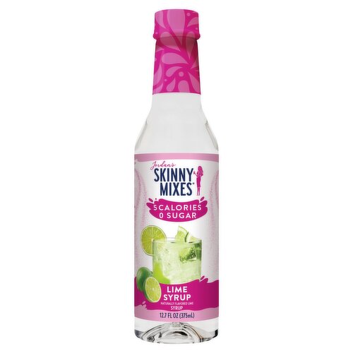 Jordan's Skinny Mixes Lime Syrup, 12.7 fl oz
