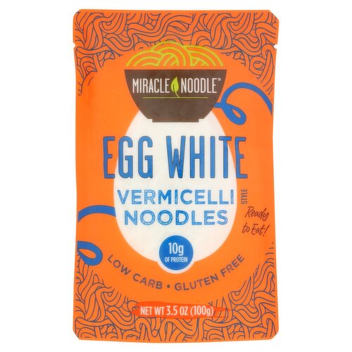 Miracle Noodle Egg White Vermicelli Style Noodles, 3.5 oz