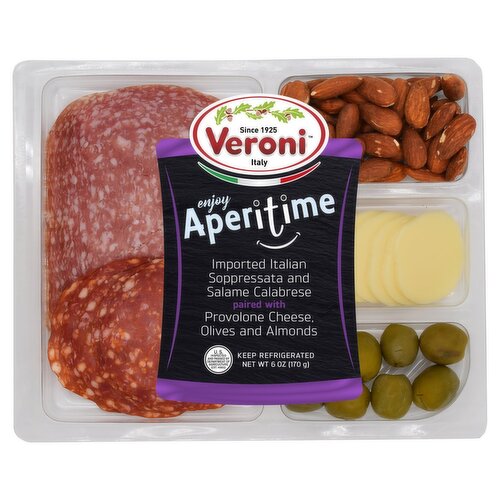 Veroni Soppressata and Salame Calabrese, 6 oz