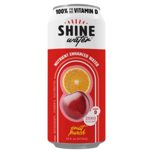 ShineWater Fruit Punch Nutrient Enhanced Water, 16 fl oz