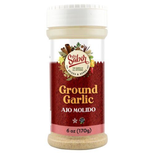 Mrs. Sabor Ground Garlic, 6 oz