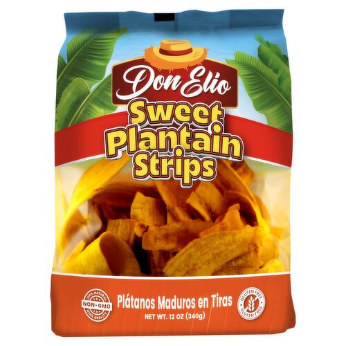 Don Elio Sweet Plantain Strips, 12 oz