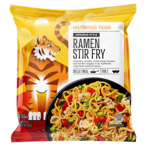 Laughing Tiger Japanese-Style Stir Fry Ramen, 21 oz