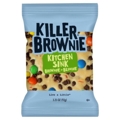 Killer Brownie Kitchen Sink Brownie + Blondie, 3.25 oz