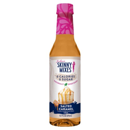 Jordan's Skinny Mixes Salted Caramel Syrup, 12.7 oz