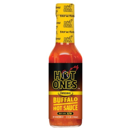 Hot Ones Original Buffalo Hot Sauce, 5 fl oz