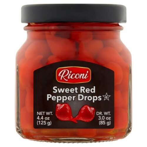 Riconi Sweet Red Pepper Drops, 4.4 oz