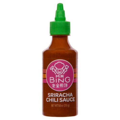 Mr Bing Sriracha Chili Sauce, 9.0 oz