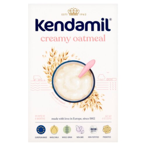 Kendamil Creamy Oatmeal, 8 oz