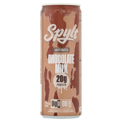 Spylt Caffeinated Chocolate Protein Milk Drink, 11 fl oz