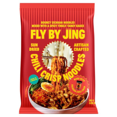 Fly By Jing Chili Crisp Noodles, 4.09 oz