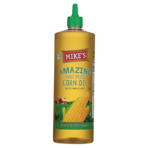 Mike's Amazing 100% Pure Corn Oil, 32 fl oz