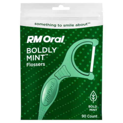 RM Oral Boldly Mint Flossers, 90 count