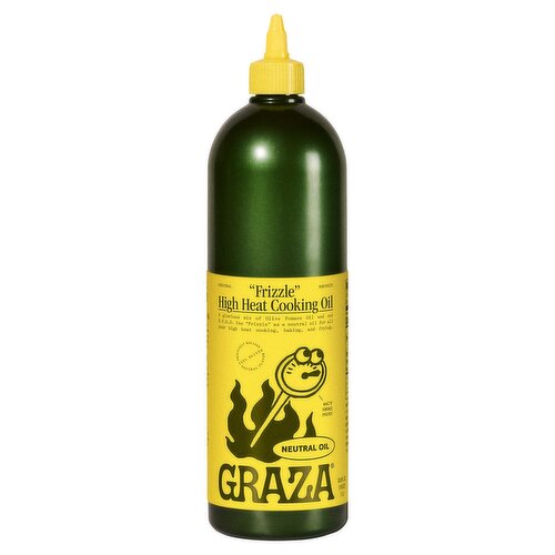 Graza Neutral "Frizzle" High Heat Cooking Oil, 33.8 fl oz
