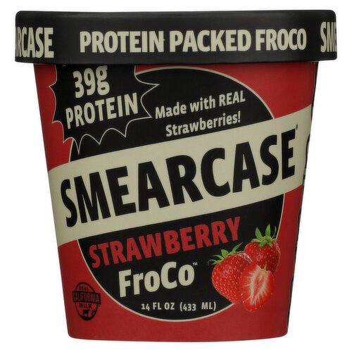 Smearcase Strawberry Froco, 14 fl oz