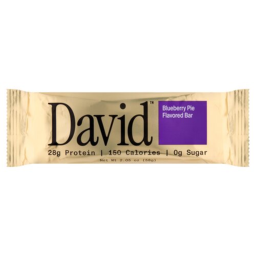 David Blueberry Pie Flavored Bar, 2.05 oz