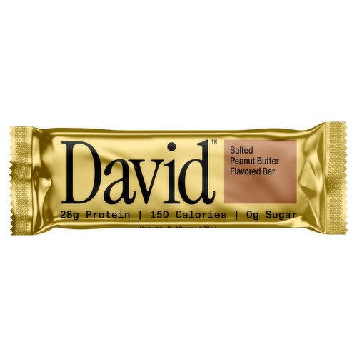 David Salted Peanut Butter Flavored Bar, 2.19 oz