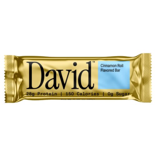 David Cinnamon Roll Flavored Bar, 2.19 oz
