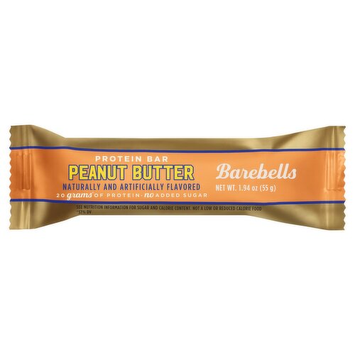 Barebells Peanut Butter Protein Bar, 1.94 oz