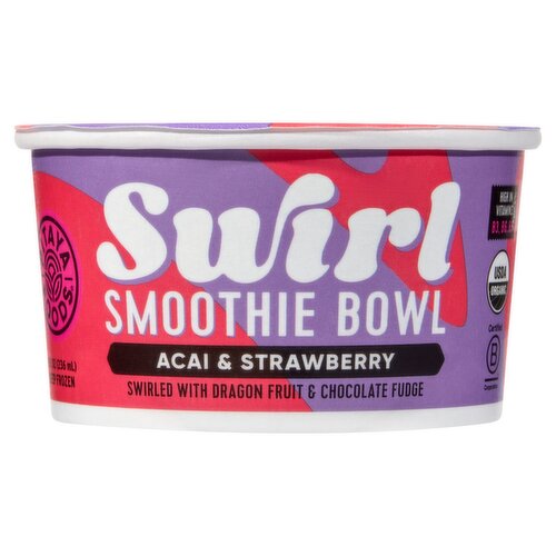Pitaya Foods Acai & Strawberry Smoothie Bowl, 8 fl oz