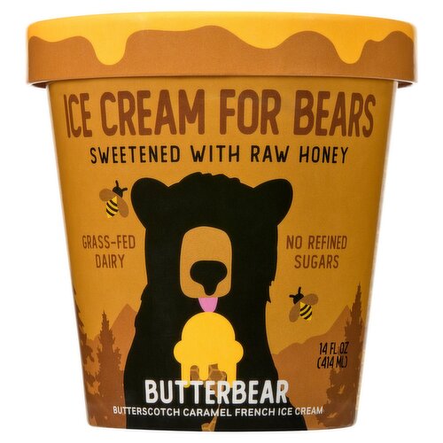 Ice Cream For Bears Butterbear Butterscotch Caramel French Ice Cream