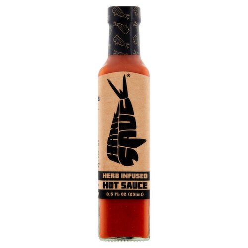 Hank Sauce Herb Infused Hot Sauce, 8.5 fl oz