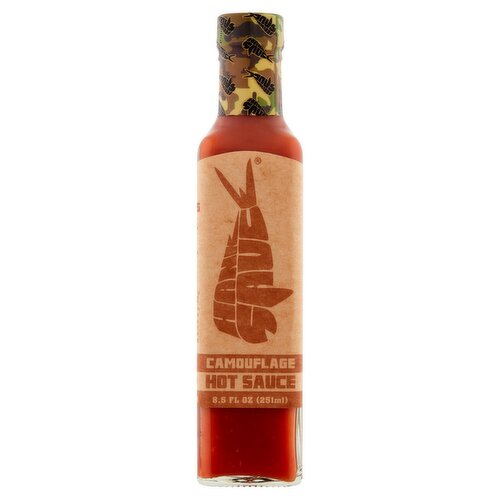 Hank Sauce Camouflage Hot Sauce, 8.5 fl oz