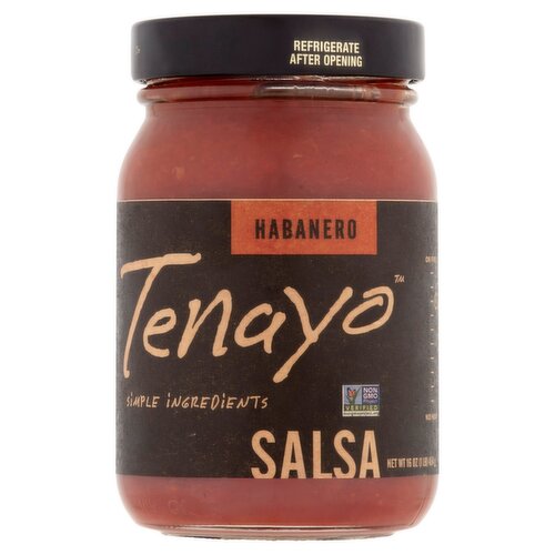 Tenayo Habanero Salsa, 16 oz